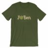 I Love Beer Heart Shaped Hops Retro Style Beer Lovers T-Shirt - Image 5