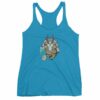 Capricorn Zodiac Symbol Sea Goat Head Astrology Women's tank top - Image 12