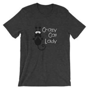 Crazy Cat Lady Cat Lovers Funny T-Shirt - Image 6