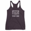 I Can Either Be On Time Or Wearing Pants Pick One Women's Tank Top - Image 8