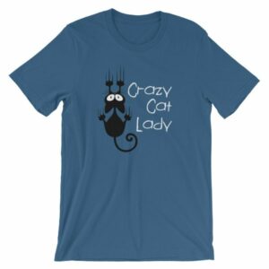 Crazy Cat Lady Cat Lovers Funny T-Shirt - Image 9