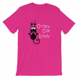 Crazy Cat Lady Cat Lovers Funny T-Shirt - Image 13
