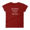 Don't Bother Me I'm Having a Sexual Fantasy Funny Women's T-Shirt - Image 9