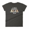 I Was Normal Three Cats Ago Funny Cat Lovers Women's T-Shirt - Image 2