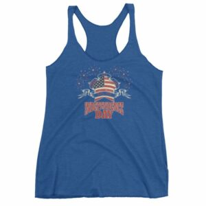 Celebrate Independence Day Patriotic July 4th Women's tank top - Image 9