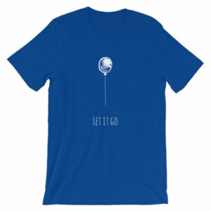 Let It Go Single Balloon Mindfulness T-Shirt - Image 14