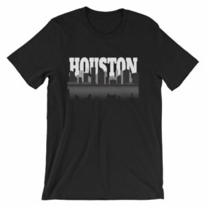 Houston The City With No Limits Skyline Silhouette T-Shirt