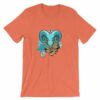 Aries Zodiac Symbol Rams Head Astrology T-Shirt - Image 16