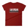 Las Vegas City of Sin Skyline and Reflection Women's T-Shirt - Image 12