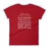 Dads Are Most Ordinary Men Turned by Love Into Heros Women's T-Shirt - Image 12