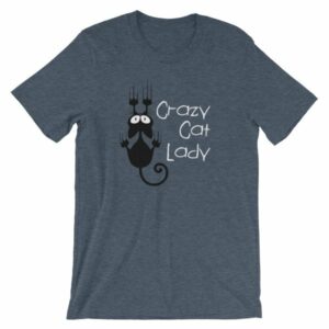 Crazy Cat Lady Cat Lovers Funny T-Shirt - Image 8