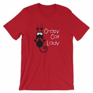 Crazy Cat Lady Cat Lovers Funny T-Shirt - Image 12