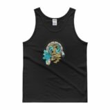 Pisces Zodiac Symbol Pair Koi Fish Astrology Tank top