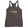 I Love Beer Heat Shaped Hops Retro Style Beer Lovers Women's tank top - Image 2