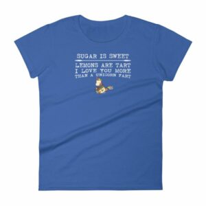 I Love You More Than Unicorn Farts Funny Unicorn Women's T-Shirt - Image 8