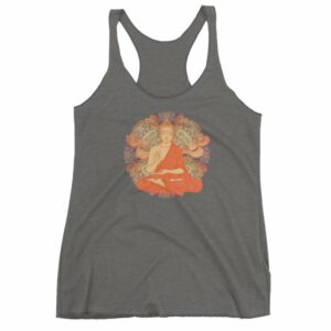 Siddhartha Gautama Buddha Meditating Buddhism Women's tank top - Image 4
