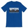 Houston The City With No Limits Skyline Silhouette T-Shirt - Image 15