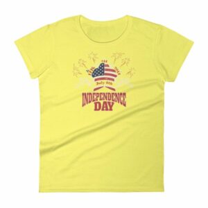 Celebrate Independence Day Patriotic July 4th Women's T-Shirt - Image 10