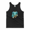 Aries Zodiac Symbol Rams Head Astrology Tank top - Image 2