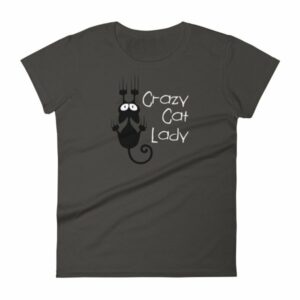 Crazy Cat Lady Cat Lovers Funny T-Shirt