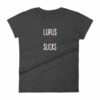 Lupus Sucks Chronic Illness Awareness Snarky Women's T-Shirt - Image 3
