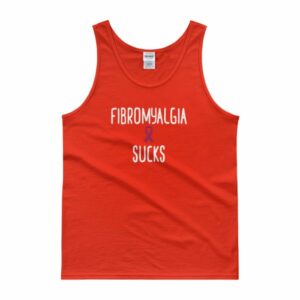 Fibromyalgia Sucks Chronic Illness Awareness Snarky Tank Top - Image 6