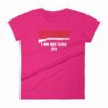 Warning I Do Not Call 911 2nd Amendment Gun Rights Women's T-Shirt - Image 10