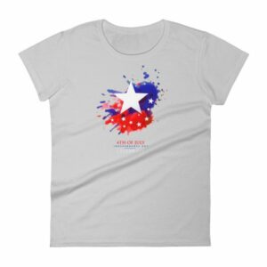 4th of July Splash Celebrate Independence Day Women's T-Shirt - Image 11