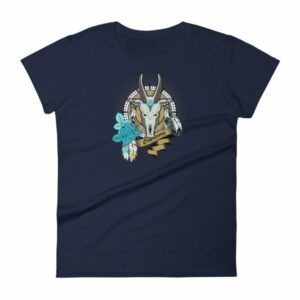Capricorn Zodiac Symbol Sea Goat Head Astrology Women's T-Shirt - Image 5