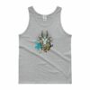 Capricorn Zodiac Symbol Sea Goat Head Astrology Tank top - Image 5