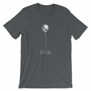 Let It Go Single Balloon Mindfulness T-Shirt - Image 7