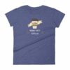 Coffee Because Crack Is Bad For You Funny Women's T-Shirt - Image 6