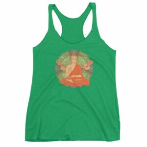 Siddhartha Gautama Buddha Meditating Buddhism Women's tank top - Image 10