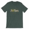 I Love Beer Heart Shaped Hops Retro Style Beer Lovers T-Shirt - Image 3