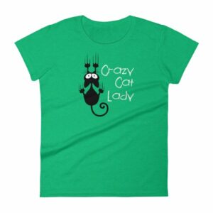 Crazy Cat Lady Cat Lovers Funny Women's T-Shirt - Image 5