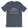 Fibromyalgia Is A Pain In The Butt! Awareness T-Shirt - Image 9