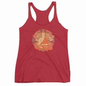 Siddhartha Gautama Buddha Meditating Buddhism Women's tank top - Image 12