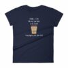Mmmm I Love The Way You Taste In My Mouth – Keep Sipping, Slut, Take It All Funny Coffee Women's T-Shirt - Image 4