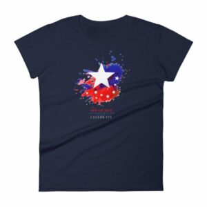 4th of July Splash Celebrate Independence Day Women's T-Shirt - Image 4