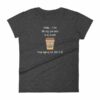 Mmmm I Love The Way You Taste In My Mouth – Keep Sipping, Slut, Take It All Funny Coffee Women's T-Shirt - Image 3