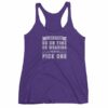 I Can Either Be On Time Or Wearing Pants Pick One Women's Tank Top - Image 7