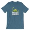 I'm A Veggiesaurus Vegan Lifestyle Dinosaur T-Shirt - Image 3