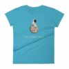 I Need More Space Lonely Astronaut On Moon Women's T-Shirt - Image 8