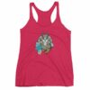 Capricorn Zodiac Symbol Sea Goat Head Astrology Women's tank top - Image 14