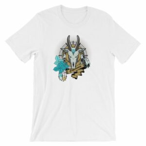 Capricorn Zodiac Symbol Sea Goat Head Astrology T-Shirt