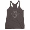 You Lost Me At "I Don't Like Cats" Funny Cat Lovers Women's tank top - Image 2