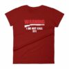 Warning I Do Not Call 911 2nd Amendment Gun Rights Women's T-Shirt - Image 9