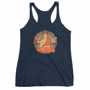 Siddhartha Gautama Buddha Meditating Buddhism Women's tank top - Image 5