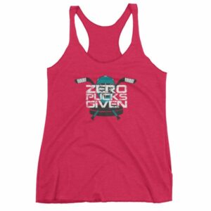 Zero Pucks Given Hockey Lovers Women's tank top - Image 12