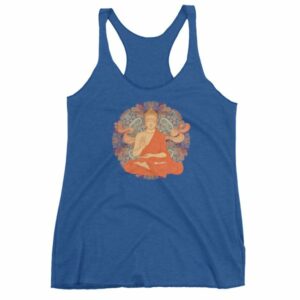 Siddhartha Gautama Buddha Meditating Buddhism Women's tank top - Image 9